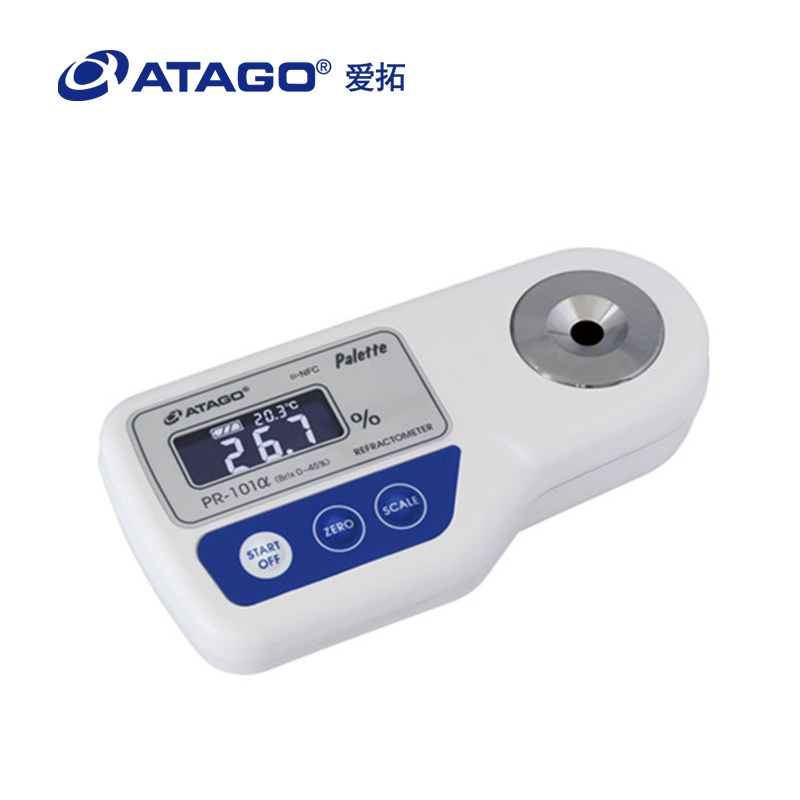 ATAGO（愛拓）PR-101α 中低濃度數(shù)顯折射計