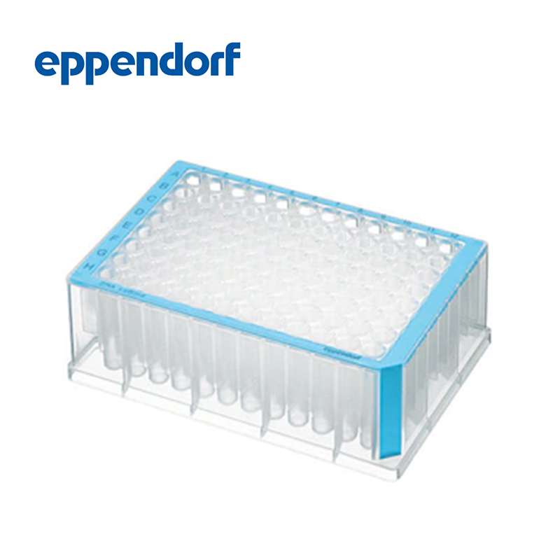 德國艾本德(Eppendorf)Deepwell Plate 96/1000μL,孔透明,1000μL,PCR潔凈級,藍(lán)色,20塊(5包×4塊)