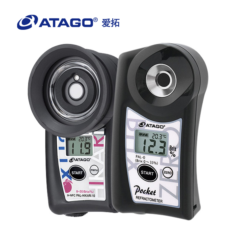 ATAGO愛拓?zé)o損糖度校準(zhǔn)套裝桃子PAL-HIKARi 10+PAL-0