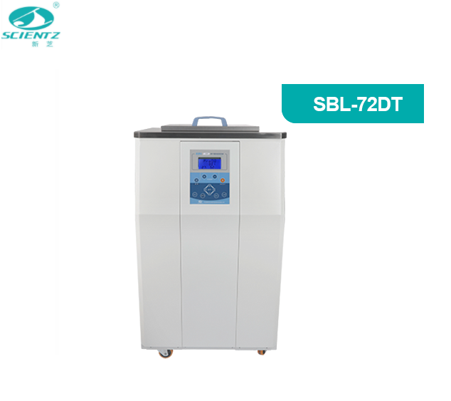 寧波新芝生物科技恒溫超聲波清洗機SBL-72DT