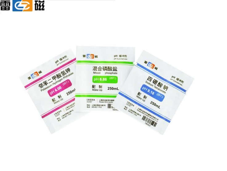 上海儀電科學雷磁袋裝pH標準緩沖液（粉劑）
