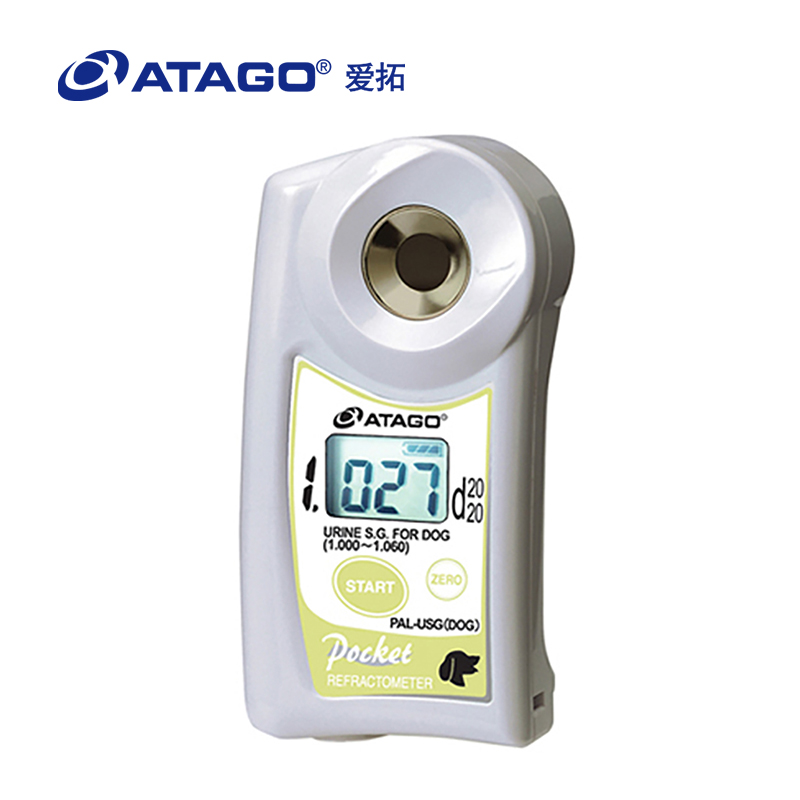 ATAGO（愛拓）便攜式數(shù)顯狗用尿比重折射計/狗用尿比重計 PAL-DOG 