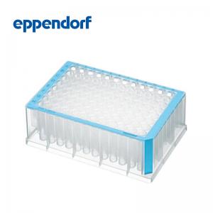 德國艾本德(Eppendorf)Deepwell Plate 96/1000μL,孔透明,1000μL,PCR潔凈級,藍色,20塊(5包×4塊)