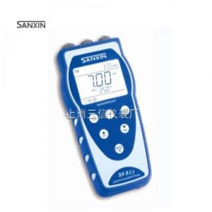 上海三信SX823便攜式pH/電導率儀
