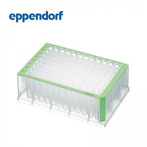 德國艾本德(Eppendorf)Deepwell Plate 96/1000μL,孔透明,1000μL,PCR潔凈級,綠色,20塊(5包×4塊)